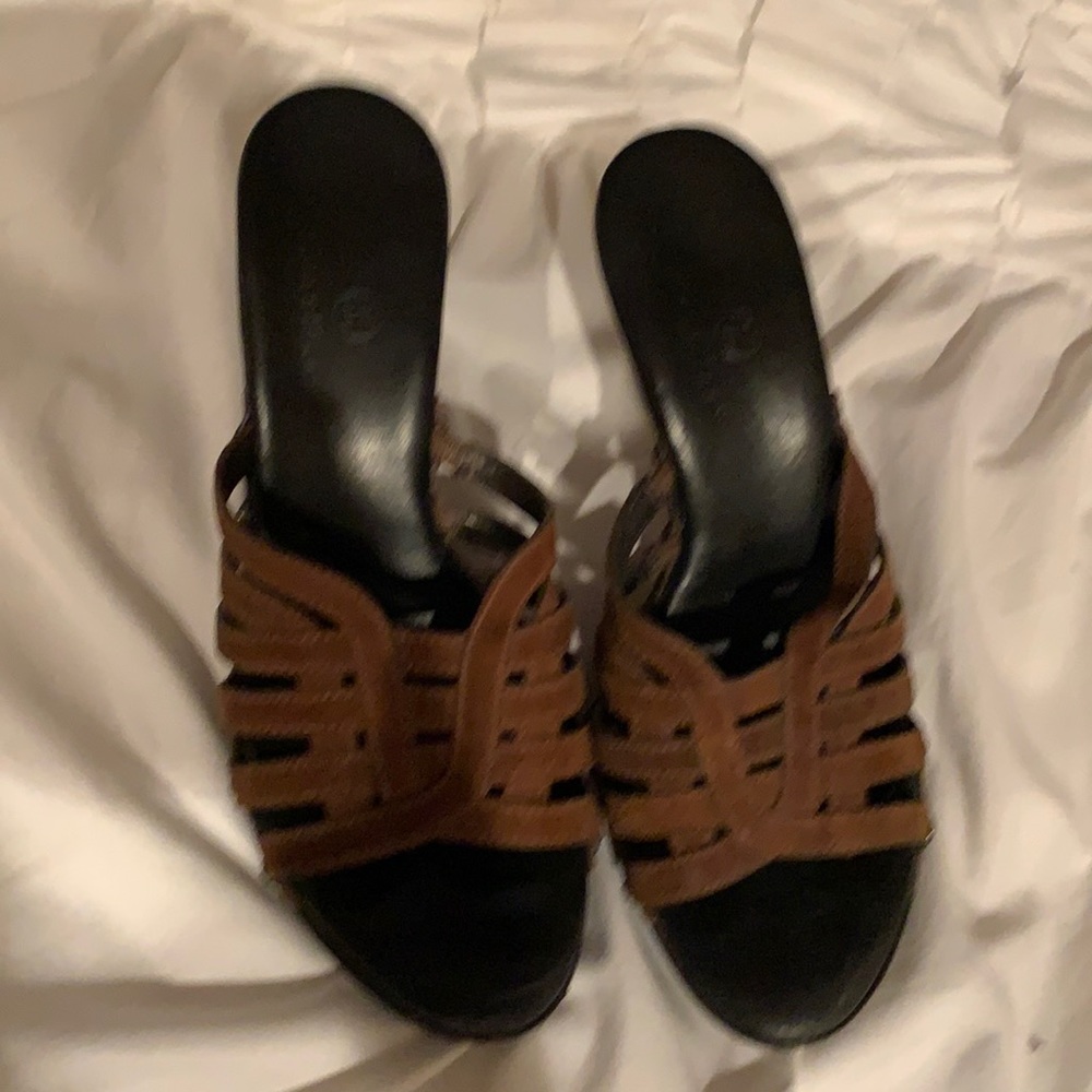 Cole Haan 7 1/2 brown suede.